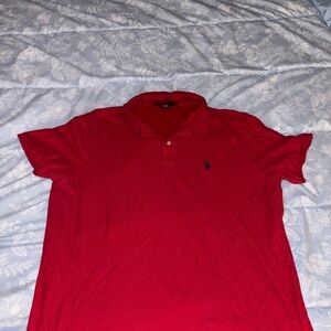Polo by Ralph Lauren Men's Red Polo Shirt